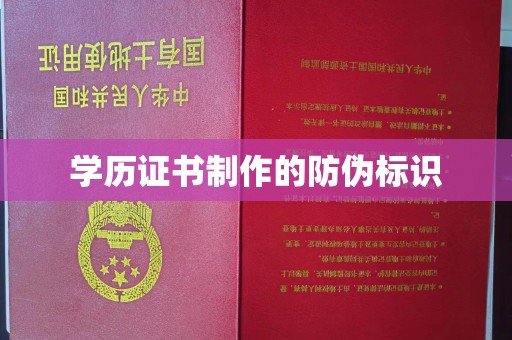 柳东学历证书制作的防伪标识